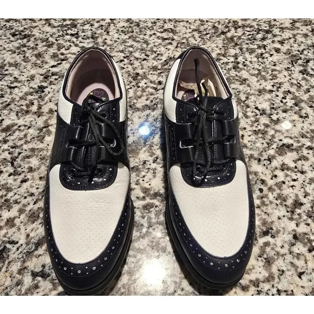 Footjoy Europa Golf Shoes Women's Size 6.5 - Picture 4 of 7